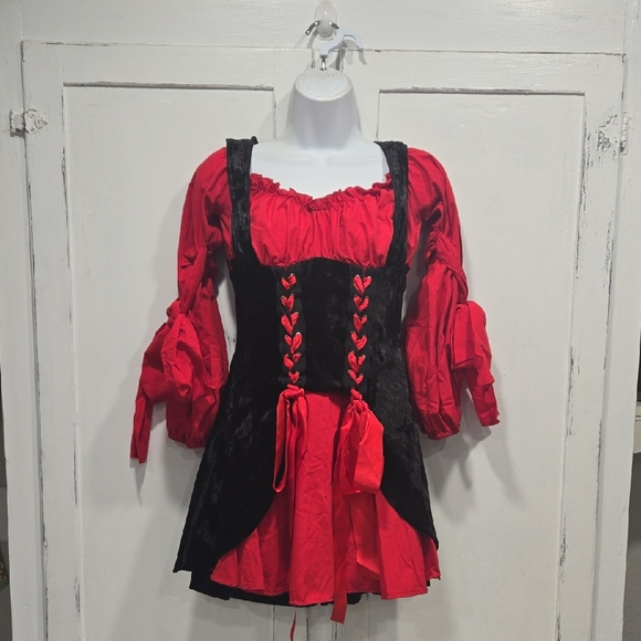 LEG AVENUE VIXEN PIRATE WRENCH COSTUME SIZE SMALL.  #7595 - Picture 2 of 8